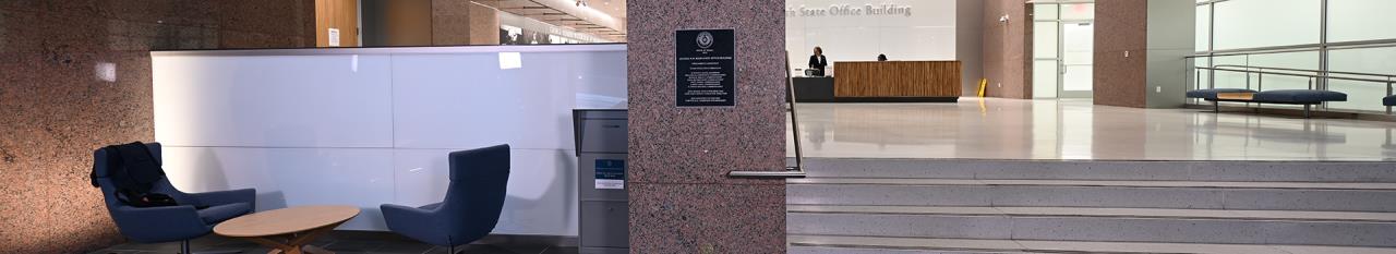 banner -G. H. W. Bush Building