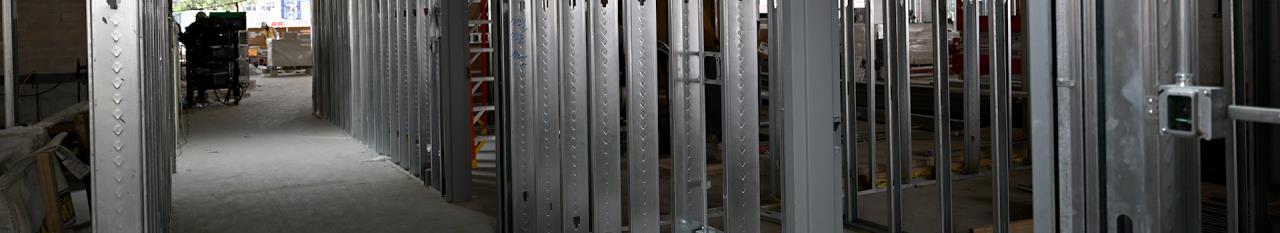 banner - interior build out