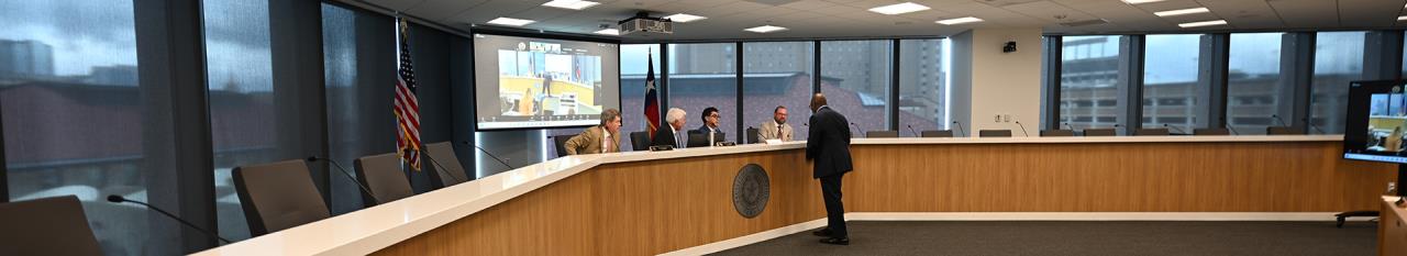 banner- commission meeting room